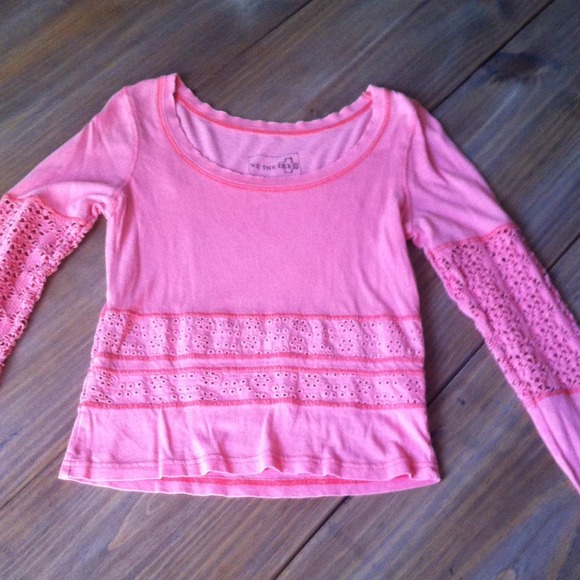 Free People Eyelet Top - Picture 3 of 4