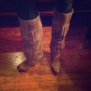 PRICE LOWERED!! Nine West Taupe Rapture Boot