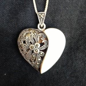 Reduced!!!  Real sterling silver locket!!!!