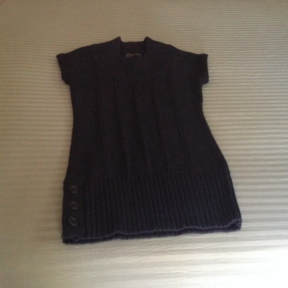 Black sweater dress
