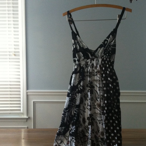 Mixed Pattern Sundress - Picture 2 of 4