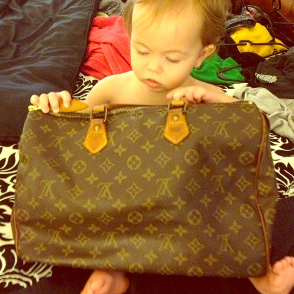 Reserved  100% Authentic Louis Vuitton Speedy 35
