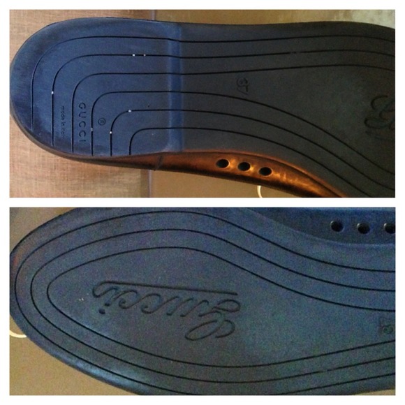 { GUCCI Jelly Flats } AUTH Box Booklet BLK RUBBER - Picture 4 of 4