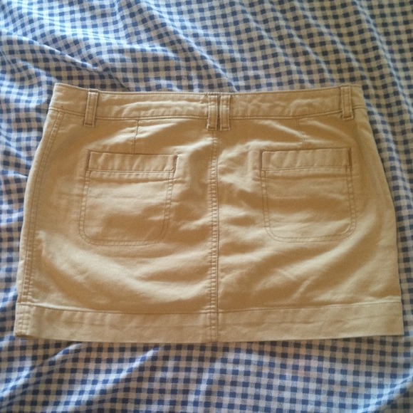 Kaki old navy ultra low waist skirt - Picture 3 of 3