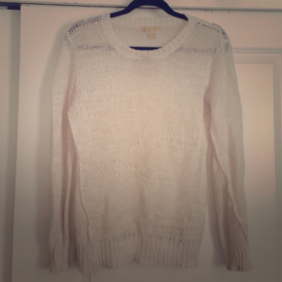 White Michael Kors sweater