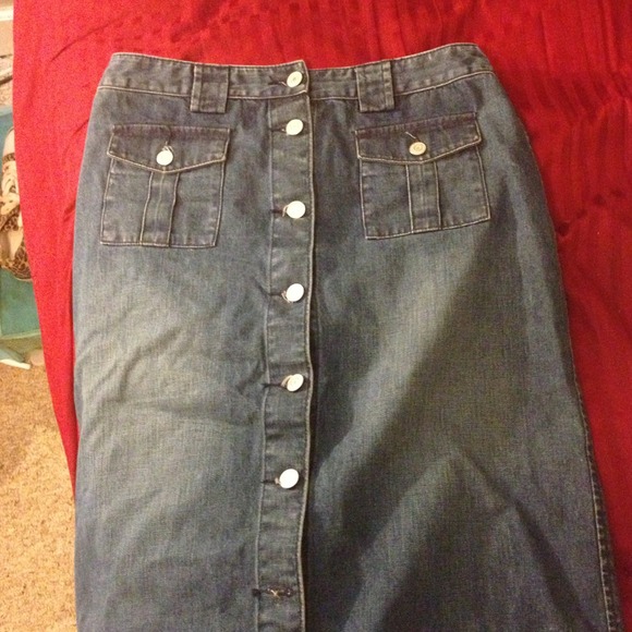 PM EDITOR PICK-Gap vintage high-waisted jean skirt - Picture 3 of 3