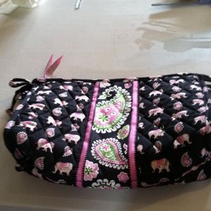Vera Bradley Make up bag. Elephant design