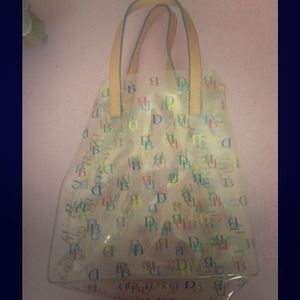 Dooney & Bourke clear handbag