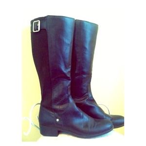 Black English Style Riding Boots