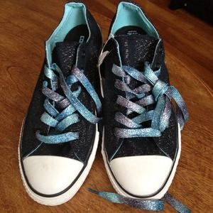 Black sparkling All star, converse