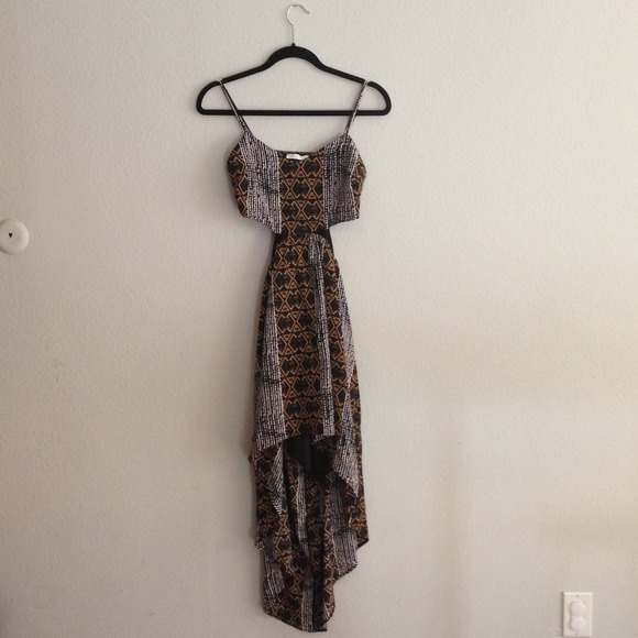 ❌SOLD Lush High Low Cut Out Dress