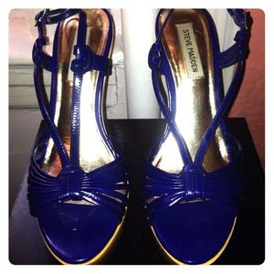 Steve Madden indigo heels