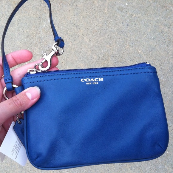 Blue wristlet