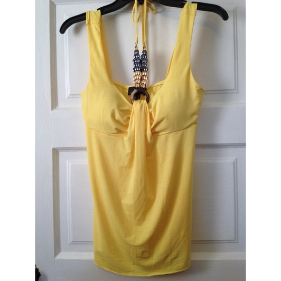 Yellow tank top