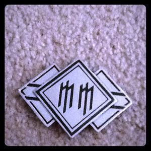 Marilyn Manson 2003 concert belt buckle