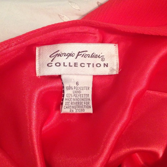 Giorgio Fiorlini Belted Halter Top Dress Size 6 - Picture 4 of 4