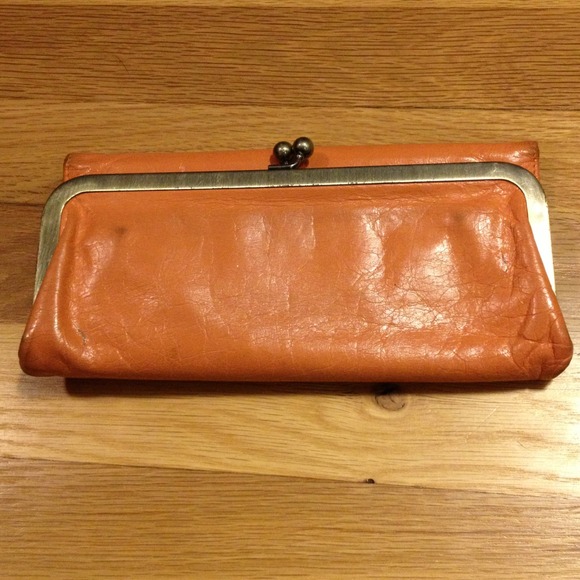 Orange Hobo wallet