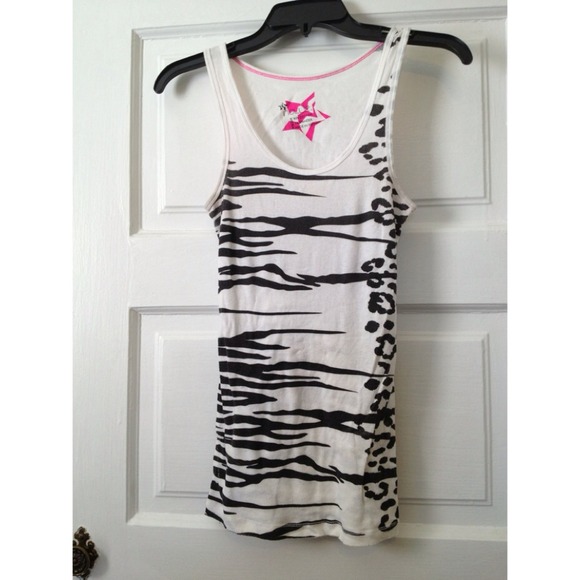 Fun animal print tank. SOLD!