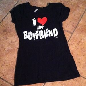 I. ❤️ my boyfriend tee