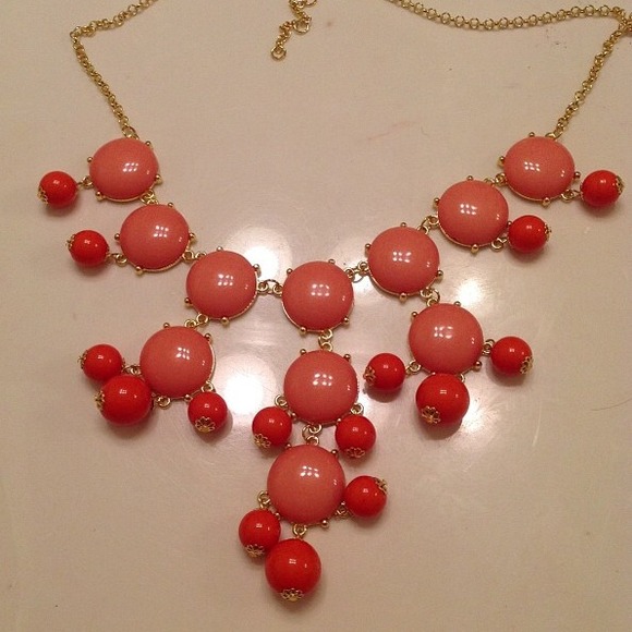 JCREW inspired statement bubble necklace