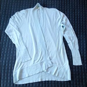 J.Crew Light Blue Open Cardigan Sweater