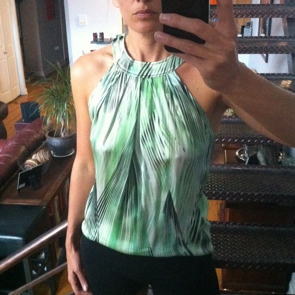 Erato: Unique racer back/backless top.  Size 6