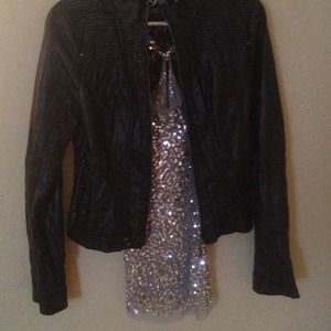 Sequin top!