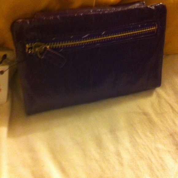 Purple wallet