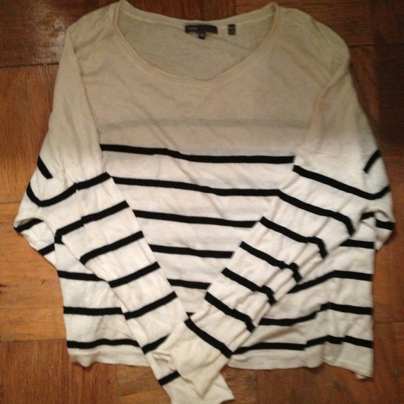 Vince striped boatneck sweater