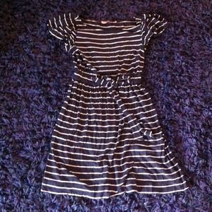 Juicy Couture navy stripe dress