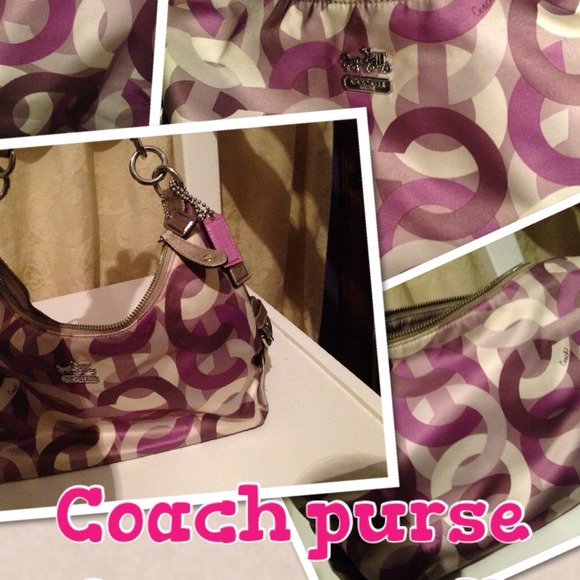 Coach purple purse!
