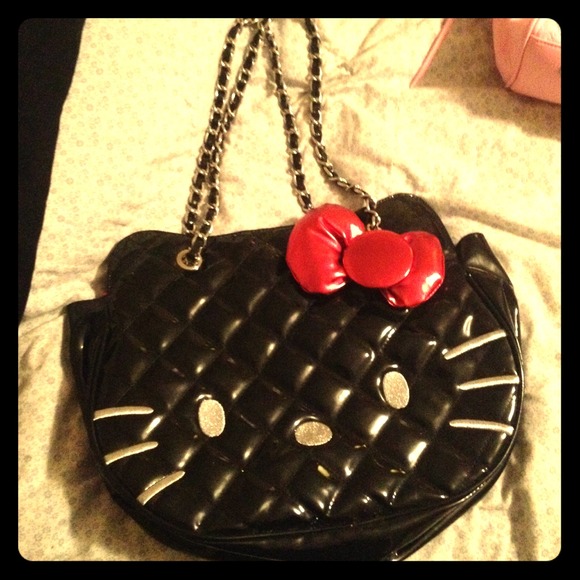 Giant hello kitty bag.