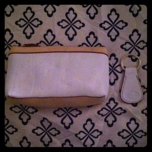 Vintage Dooney & Bourke makeup bag and purse tag