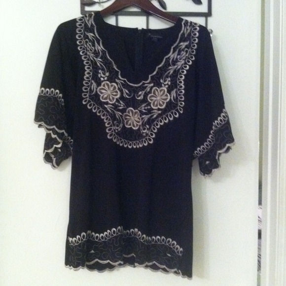 Black summer dress