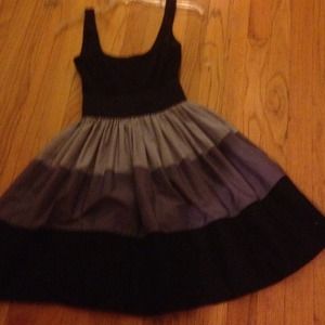 Gorgeous black and grey dress