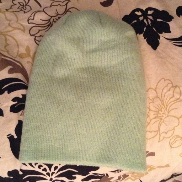 ASOS mint beanie