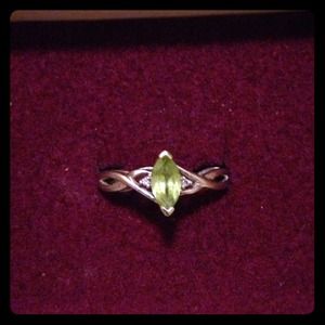Peridot ring