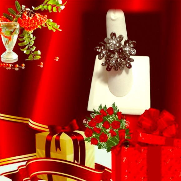 Flower Stetch Ring