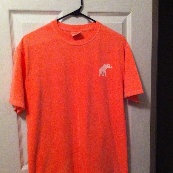 Tusk wear bright coral shirt size med