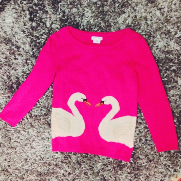 Cooperative swan sweater