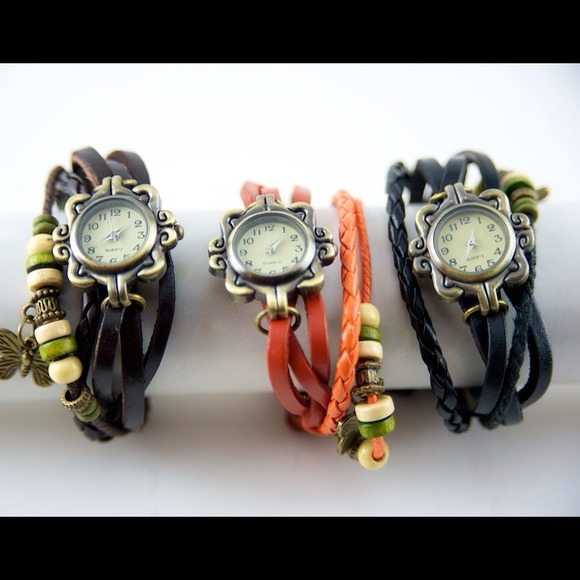 πHP 8/30π - Butterfly watch - BROWN - Picture 2 of 3