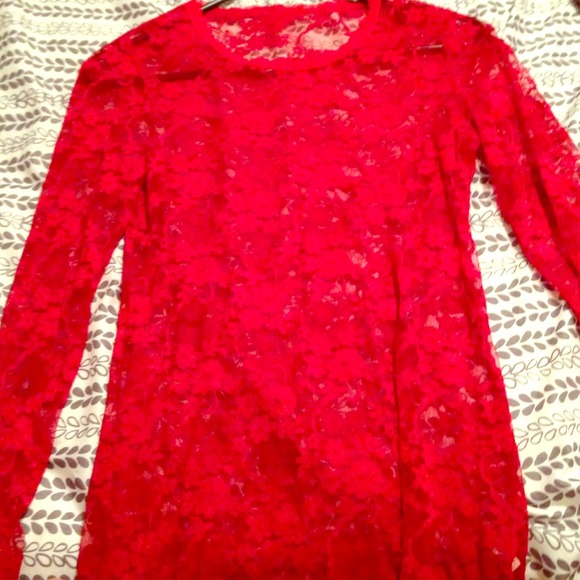 Lacy long sleeve