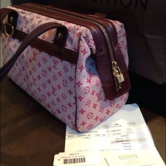 Authentic Louis Vuitton Josephine cerise pm - Picture 2 of 4