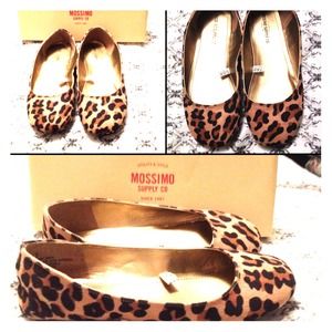 Cheetah Print Ballerina Flats