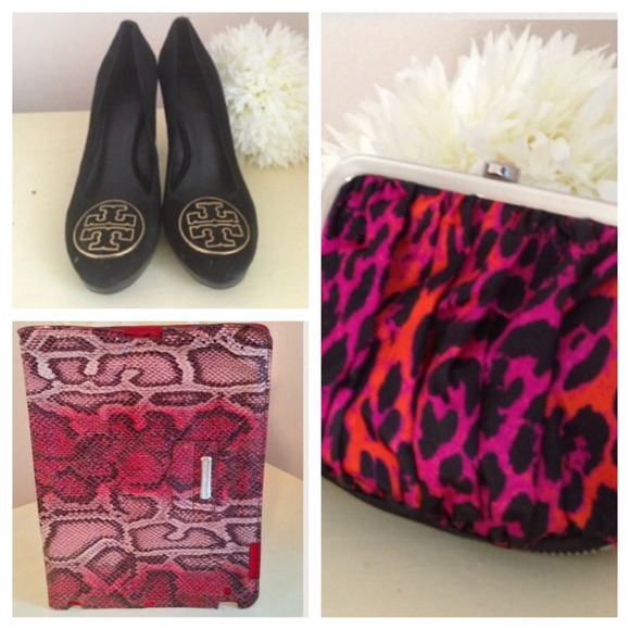 Tory Burch Shoes - BUNDLE Tory burch black suede high heels 9 1/2