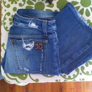 Distressed Joes Jeans Honey fit