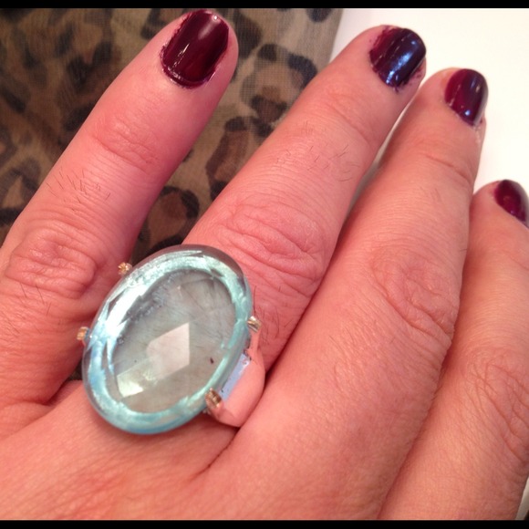 💙💙Size 8.5 Quartz Blue Topaz Ring💙💙