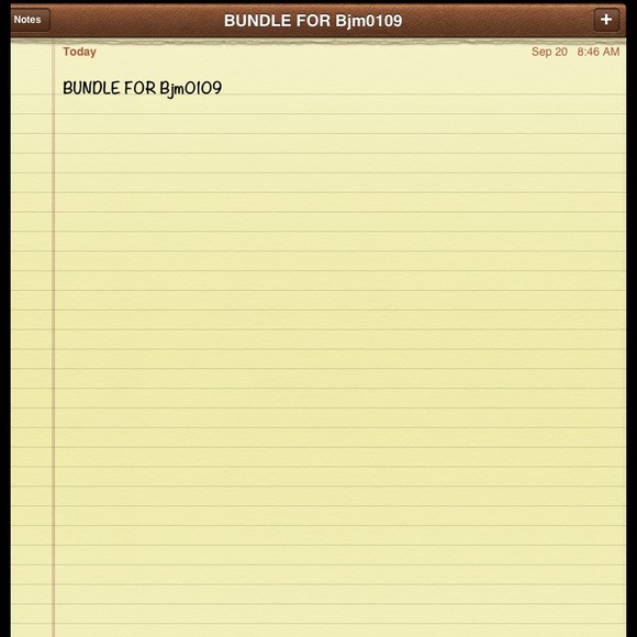 BUNDLE FOR BJM0109