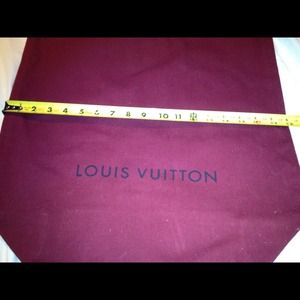 Louis Vuitton Dark Drawstring Dust Cover