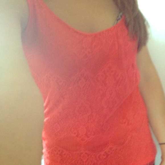 Lace tank top